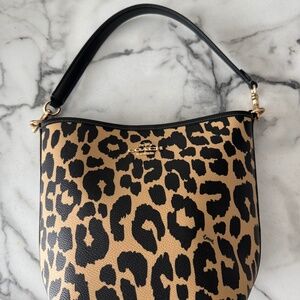 Coach City Bucket Bag – Leopard Print (CV945)